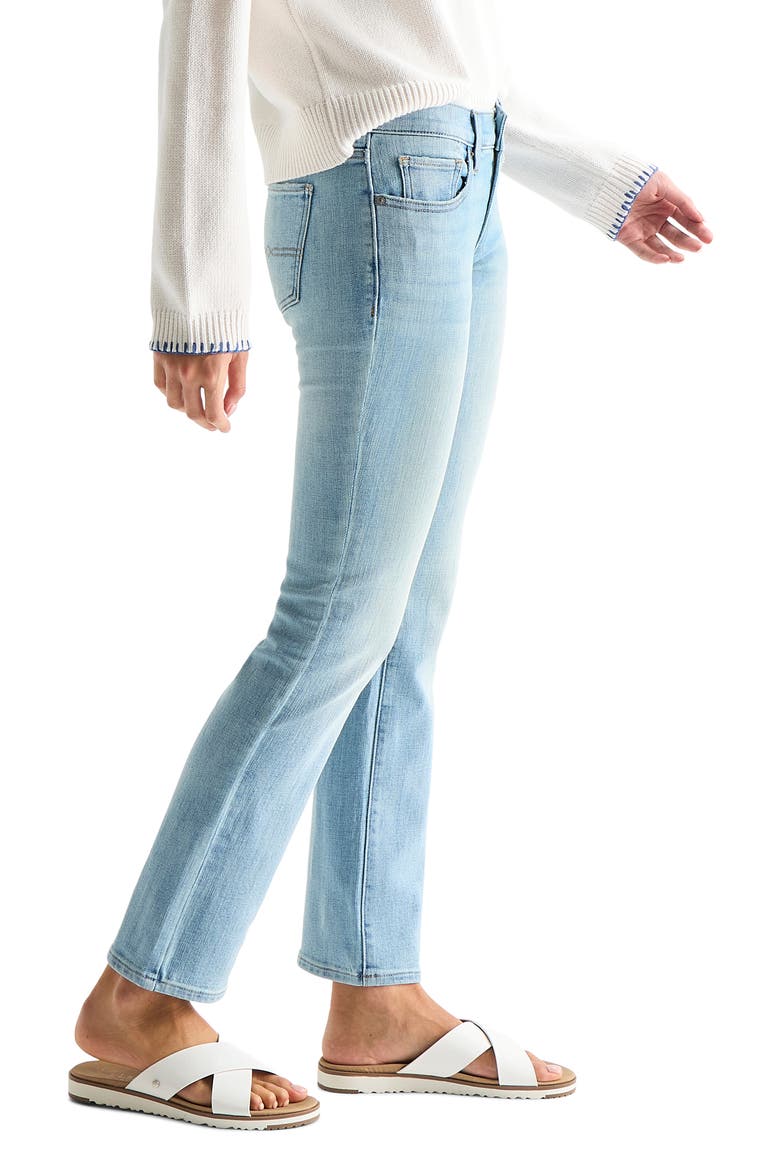 Sweet Mid Rise Straight Leg Jeans, Alternate, color, SOUNDBATH