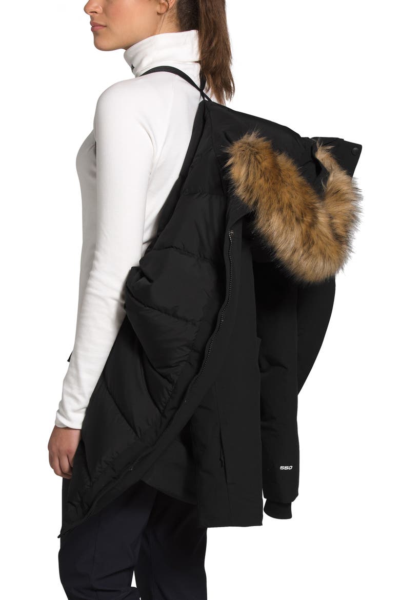 New Outerboroughs Waterproof 550-Fill-Power Down Parka, Alternate, color, TNF BLACK