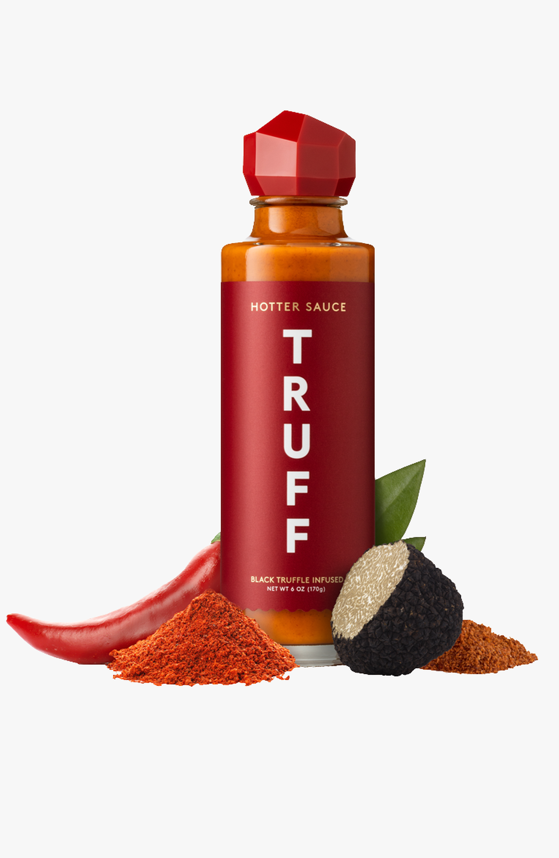 TRUFF Hotter Hot Sauce in Red 