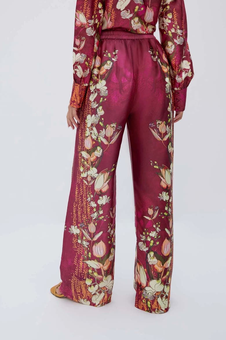 Lauren Burgundy Trousers, Alternate, color, Burgundy