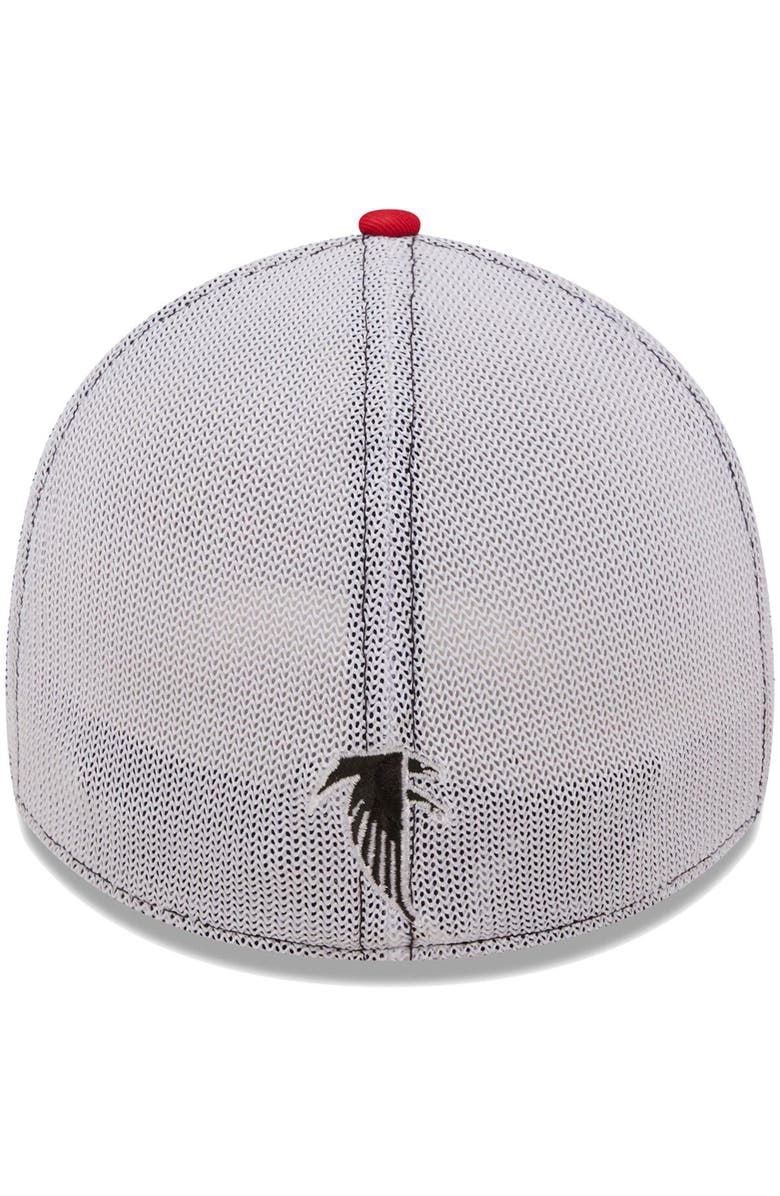 New Era Men's New Era Black/Red Atlanta Falcons Team Banded 39THIRTY Flex Hat, Alternate, color, 