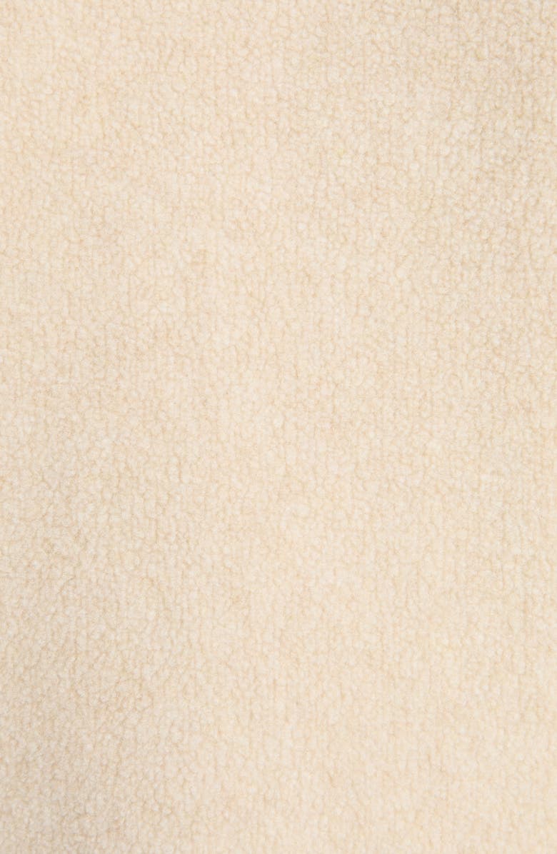 Moncler Mixed Media Zip Hoodie, Alternate, color, Golden Sand