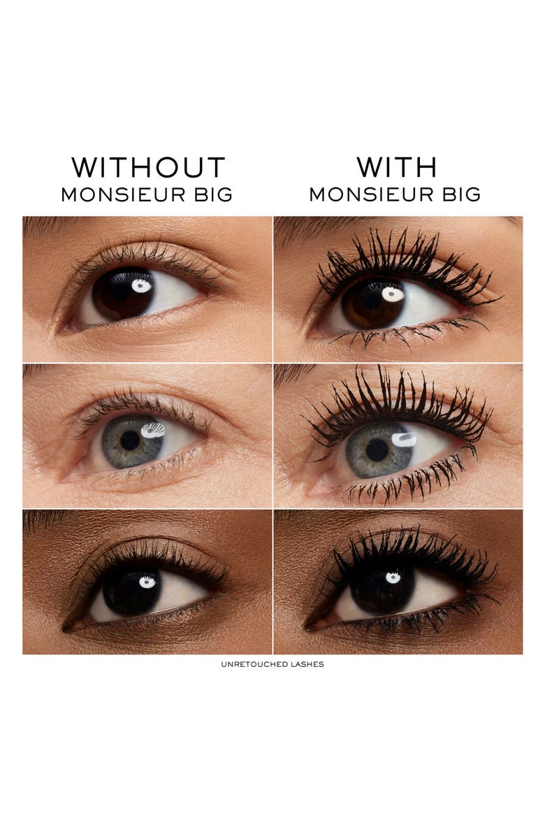 Monsieur Big Mascara, Alternate, color, BLACK