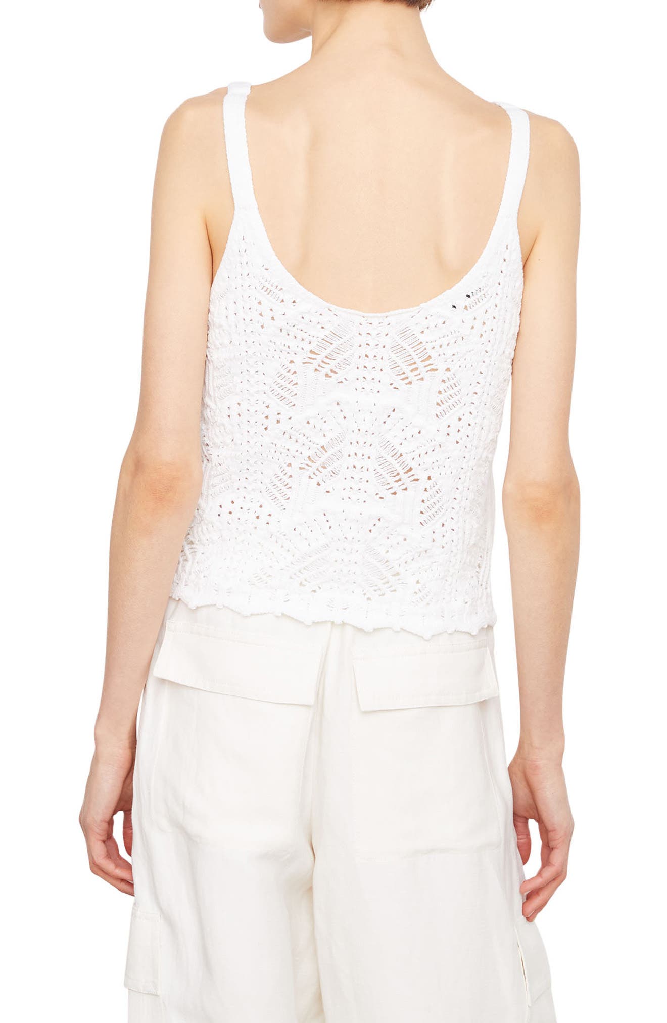 Open Stitch Sweater Camisole - image 2