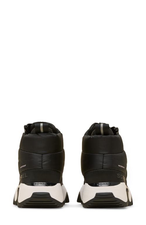Sorel Kinetic Impact Waterproof Zip Bootie In Black
