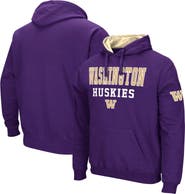 COLOSSEUM Men's Colosseum Purple Washington Huskies Sunrise Pullover Hoodie
