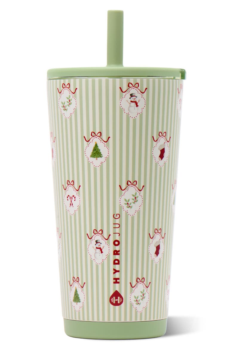 Everyday 20-Ounce Tumbler, Alternate, color, DECK THE HALLS