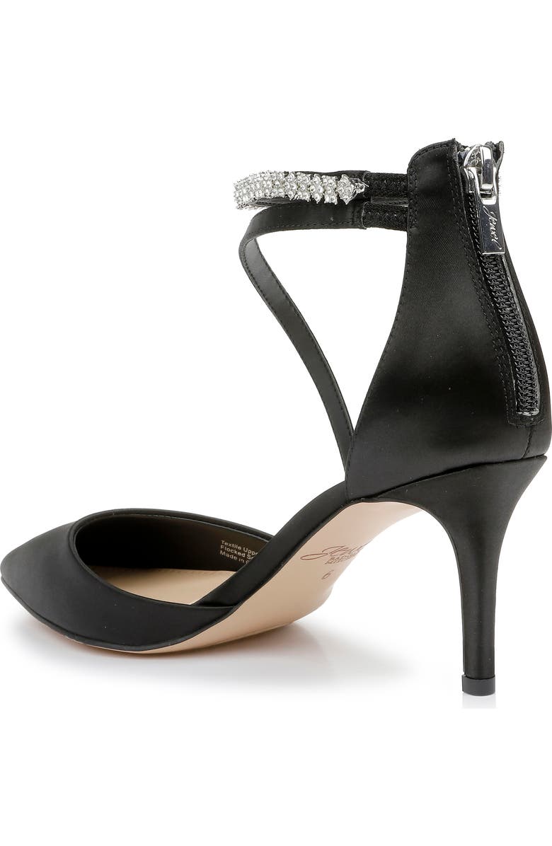 Jewel Badgley Mischka Alaia Pointed Toe Pump, Alternate, color,