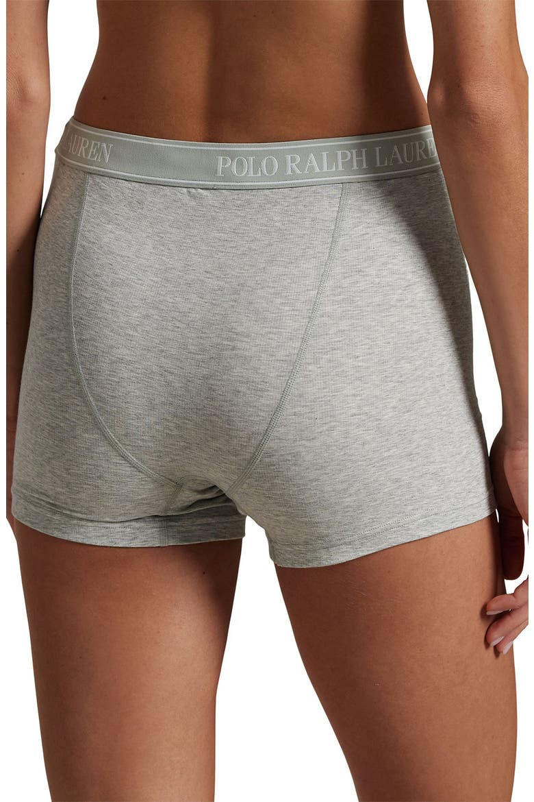 Logo Band Knit Boxers, Alternate, color, HEATHER GREY