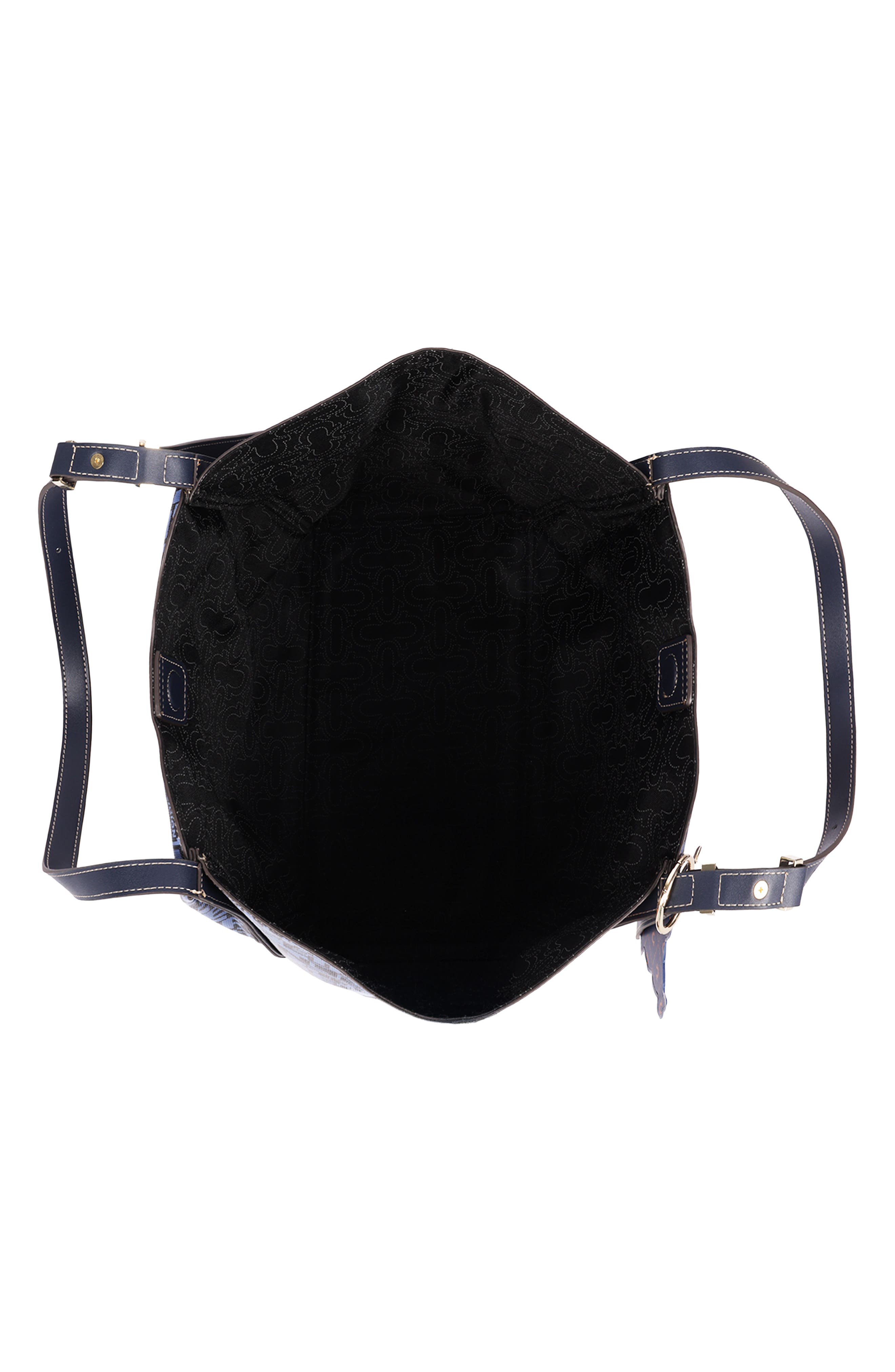 Multi Patch Graphic Tote, Alternate, color, NAVY