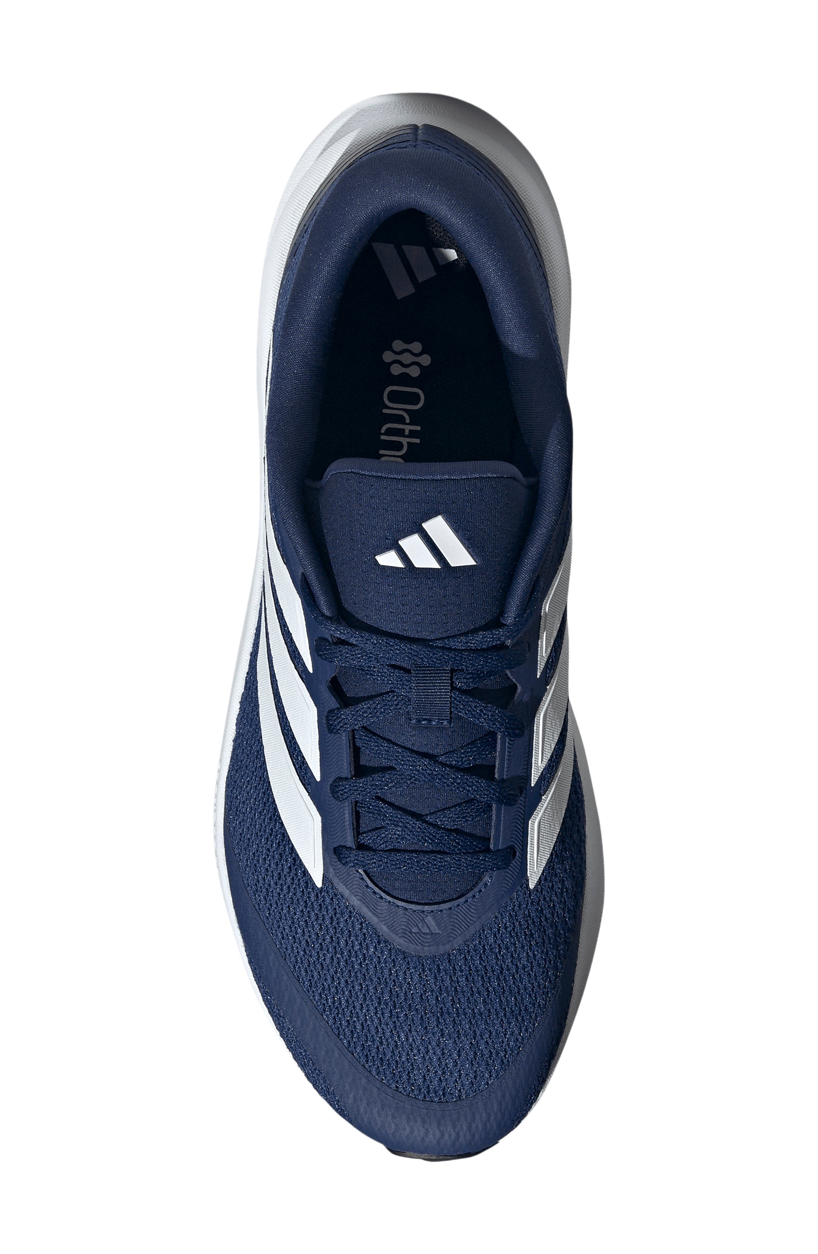 Runfalcon 6 Sneaker, Alternate, color, DARK BLUE/ WHITE/CORE BLACK
