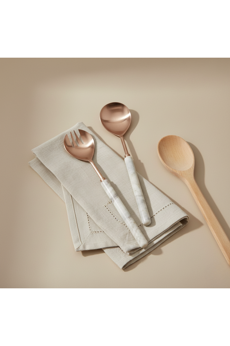 Waterfall Marble Serving Set, Alternate, color, White