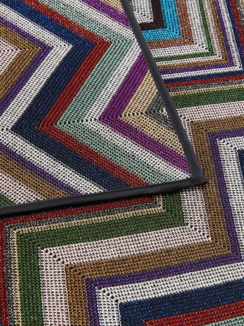 Missoni Home Pair Of Two Holiday Placemats 38x52 Cm In Multicoloured