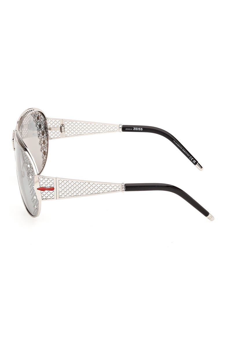 Oversize Shield Sunglasses, Alternate, color, SHNY PALL SMOKE