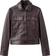 MANGO Chaqueta Saint Leather Jacket