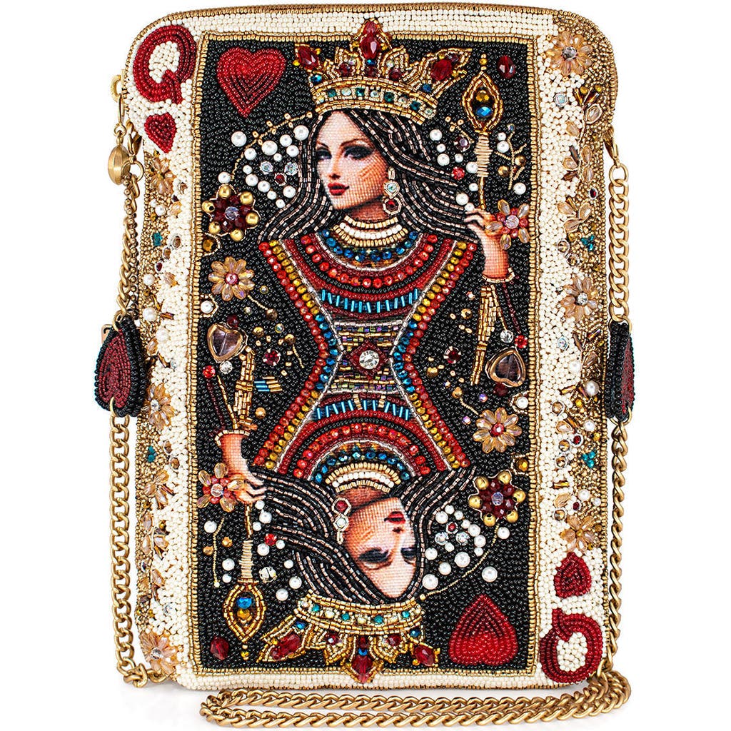 Mary Frances Accessories The Queen Mini Handbag In Black