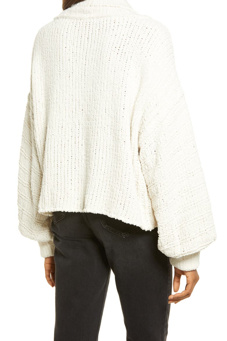 Be Yours Cowl Neck Sweater, Alternate, color, VANILLA BEAN