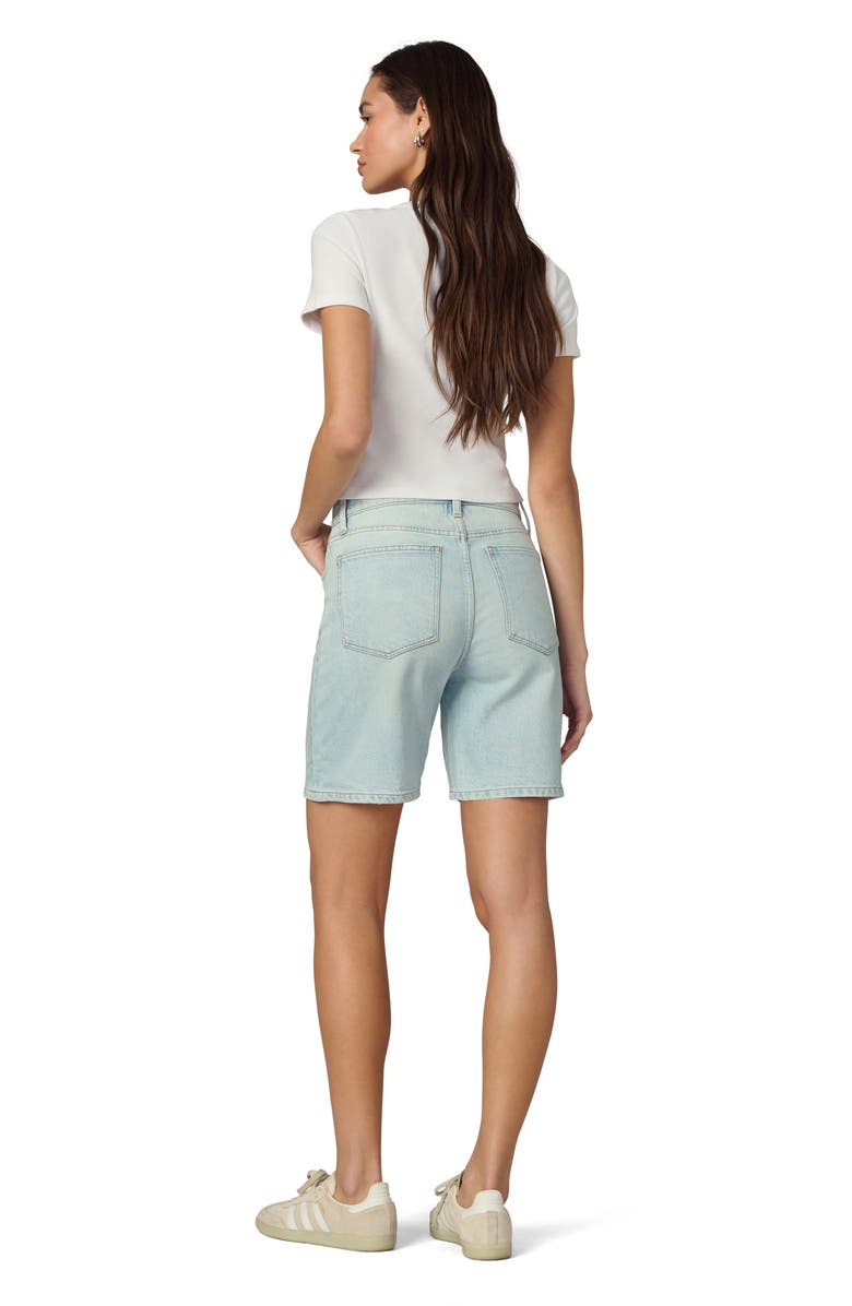 Joe's The Joey Longline Denim Shorts, Alternate, color, Down Play