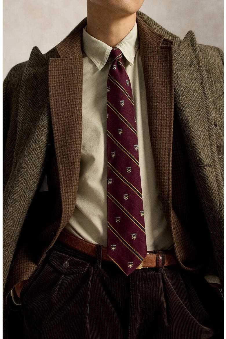 Garment-Dyed Long Sleeve Oxford Shirt, Alternate, color, BEIGE