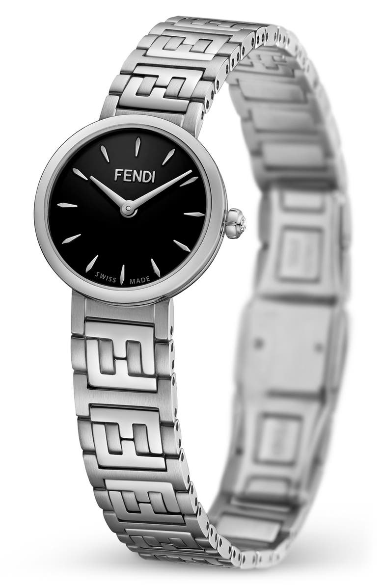 Fendi Forever Fendi Diamond Bracelet Watch, 19mm, Alternate, color,