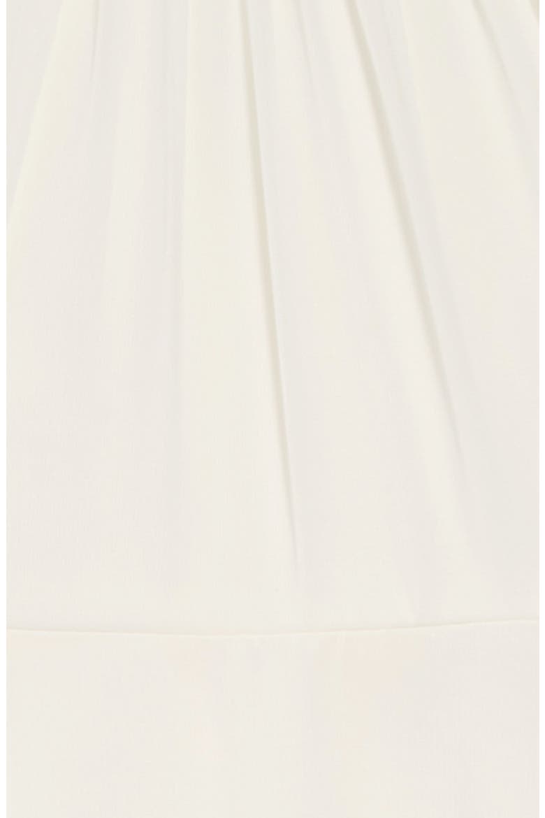 Flutter Sleeve Chiffon Flower Girl Dress, Alternate, color, IVORY