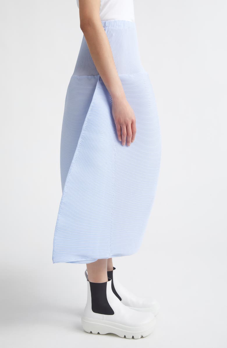 MELITTA BAUMEISTER Ripple Plissé Skirt, Alternate, color, Soft Blue