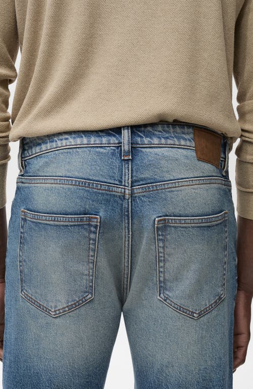 Mango Ben Tapered Jeans In Blue