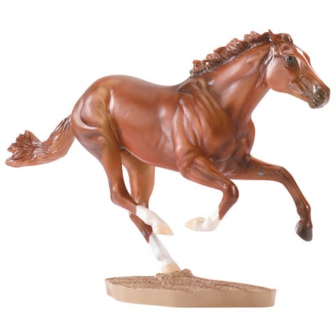 Traditional Series Secretariat Horse with Base Model