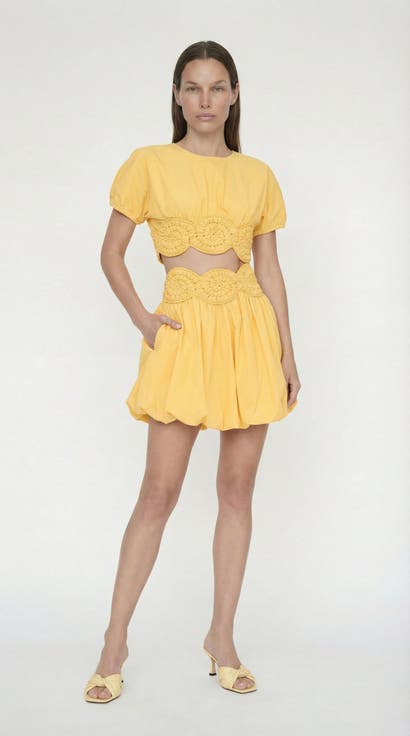 Amara Crochet Cotton Top