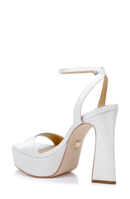 BADGLEY MISCHKA BADGLEY MISCHKA COLLECTION CAIA ANKLE STRAP PLATFORM SANDAL 