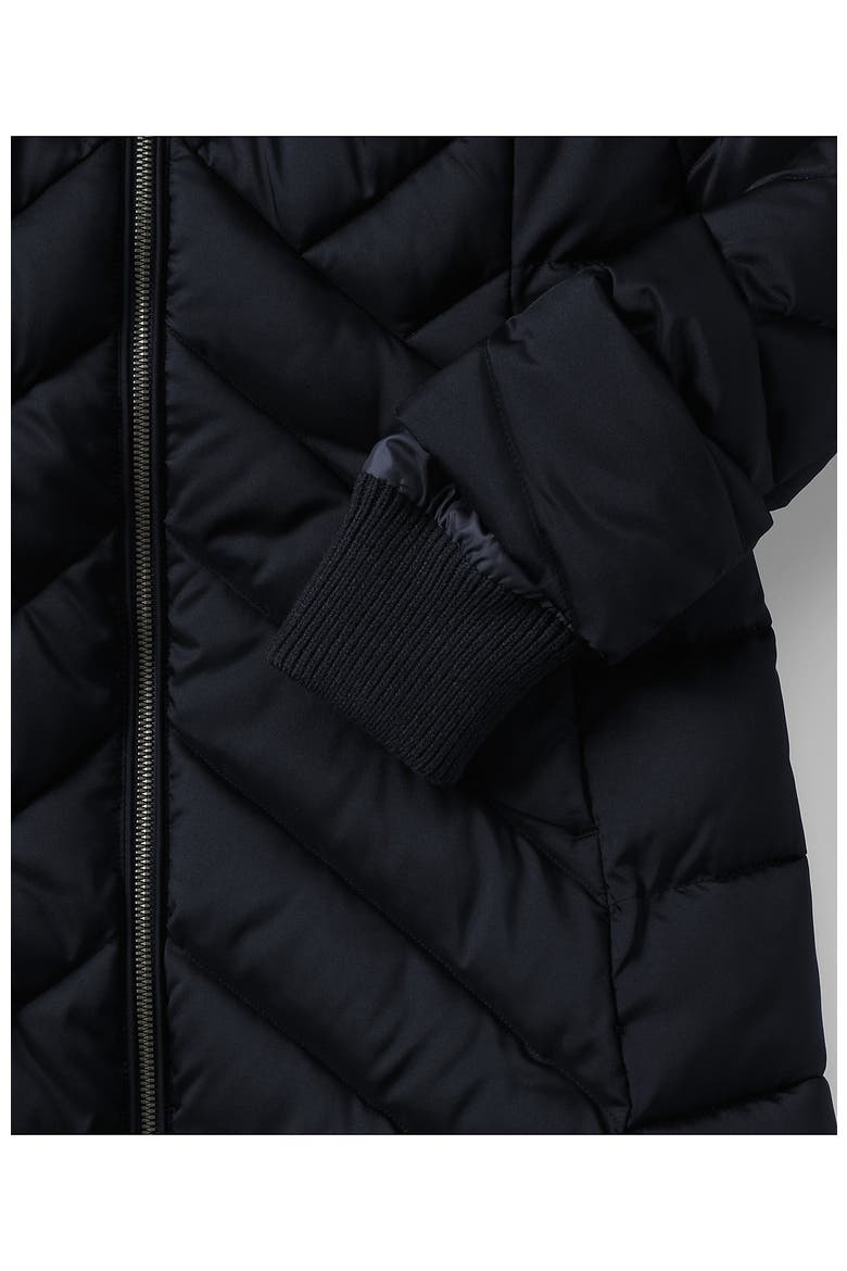 Plus Size Featherfree Cozy Fleece Lined Winter Coat, Alternate, color, Black