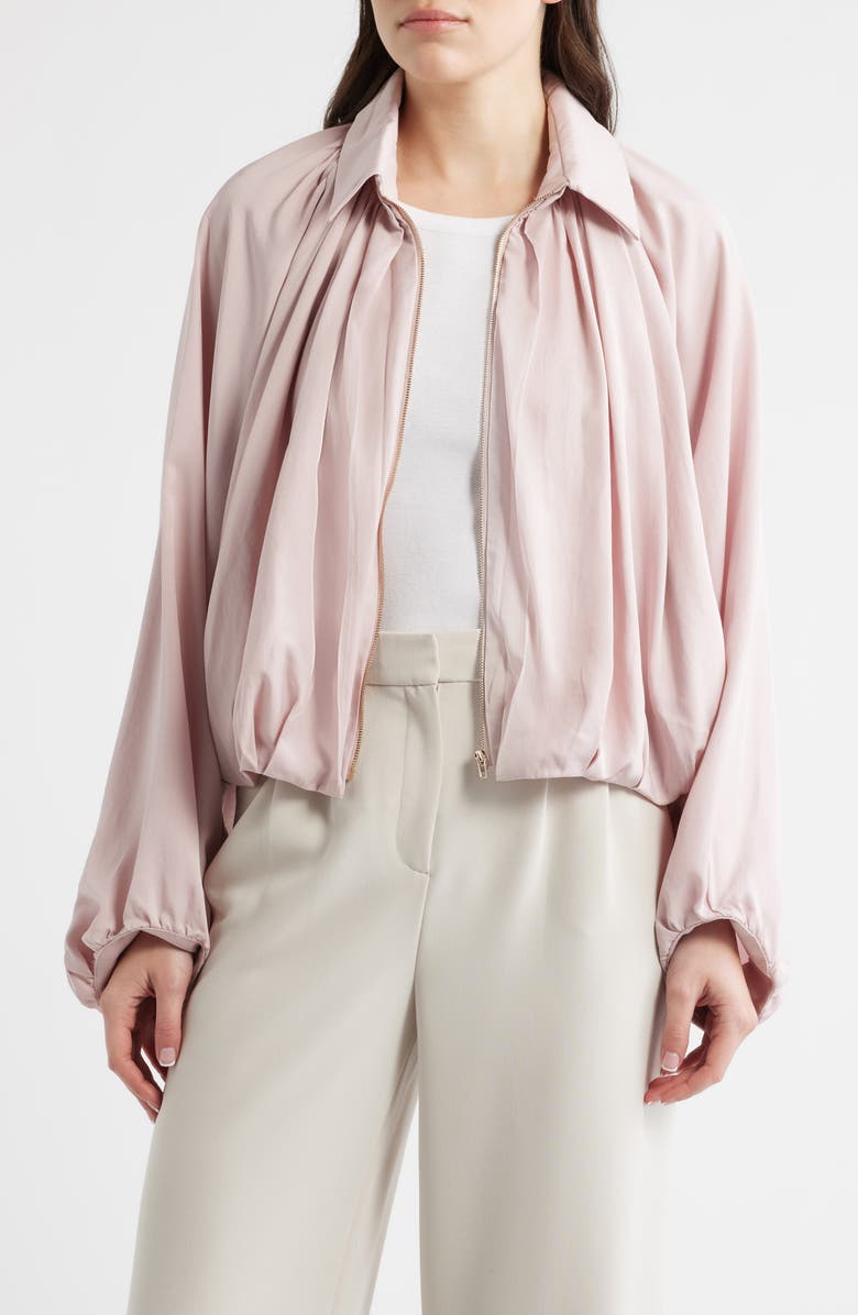 DELUC Genova Balloon Jacket, Alternate, color, Pink