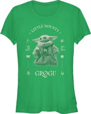 Star Wars: The Mandalorian and Grogu Junior's Little Bounty Small But Mighty Short Sleeve Graphic T-Shirt
