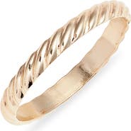 Nashelle Half Twisted Band Ring