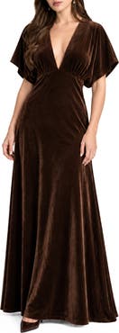 Love By Design Paige Velvet Maxi Dress