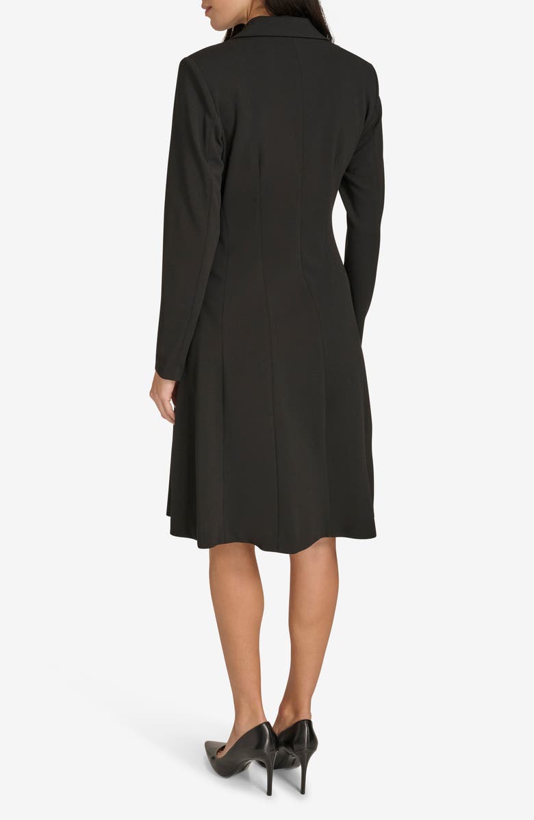Calvin Klein Long Sleeve Crepe Blazer Dress, Alternate, color, 