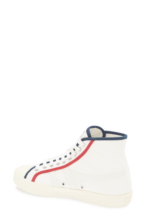 Gola Coaster Smash High Top Sneaker In Multi