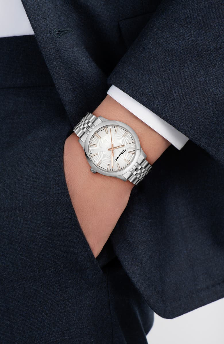 FERRAGAMO Duo Bracelet Watch, 40mm, Alternate, color,