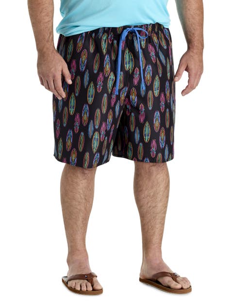 Big & Tall Cowabunga Swim Trunks