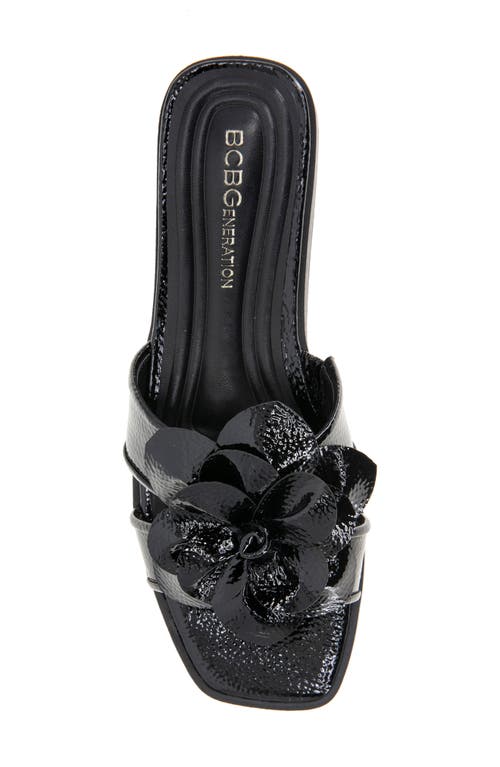 Bcbg Mazey Slide Sandal In Black