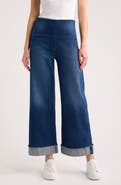 Frank & Eileen Illusion Mid Rise Wide Leg Jeans