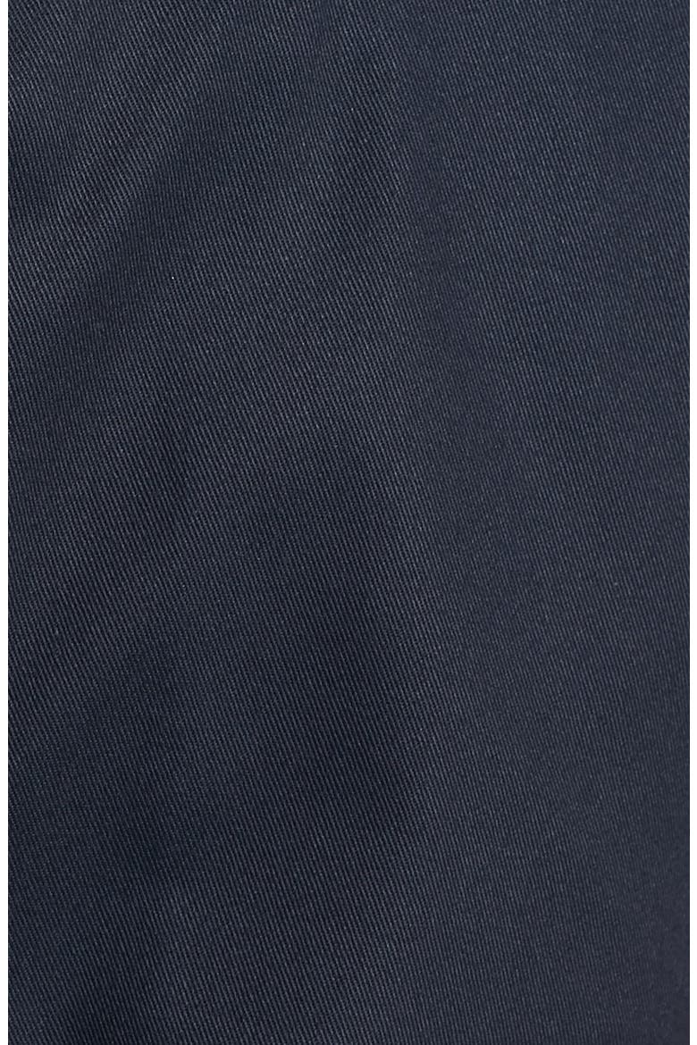 Flat Front Classic Fit Cotton Dress Pants, Alternate, color, NAVY
