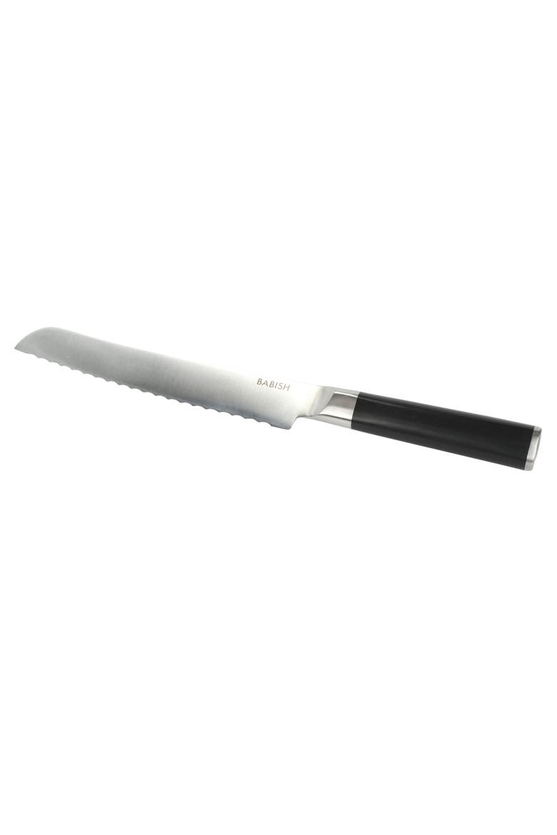 High Carbon 1.4116 German Steel 8 Inch Bread Knife, Alternate, color, Silver