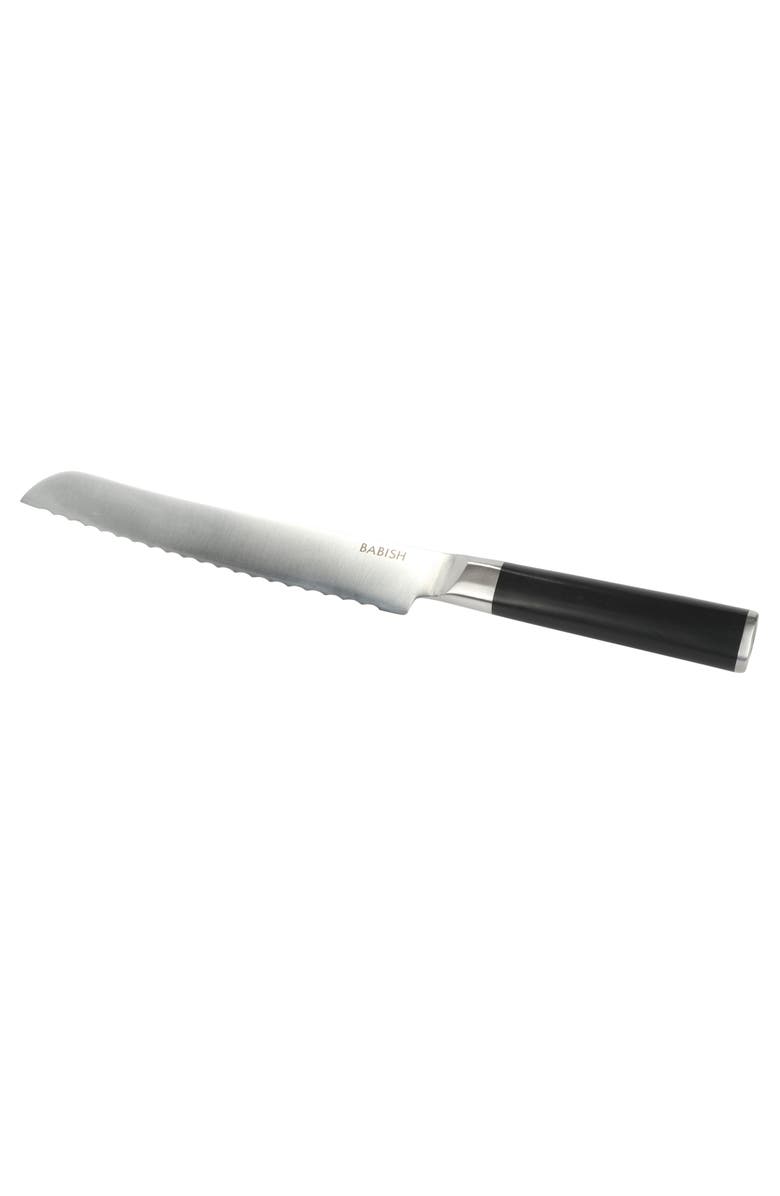 Babish High Carbon 1.4116 German Steel 8 Inch Bread Knife, Alternate, color, Silver