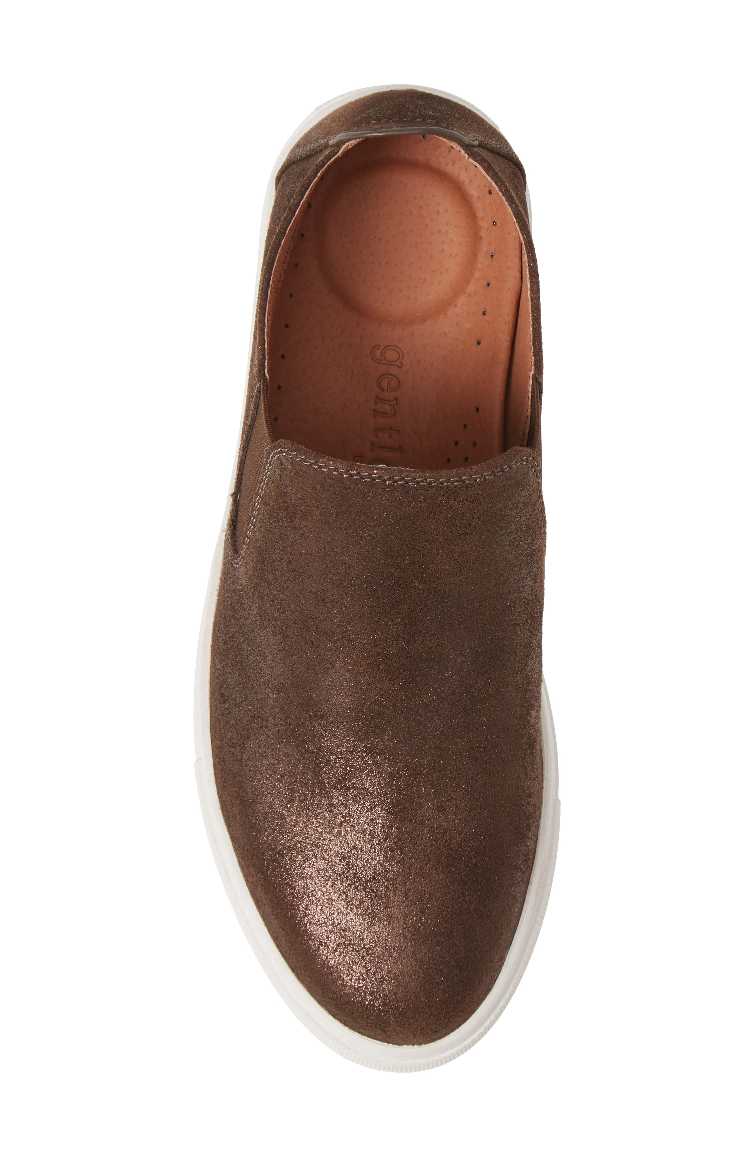 Gentle Souls by Kenneth Cole Lowe Sneaker, Alternate, color, Bronze Leather