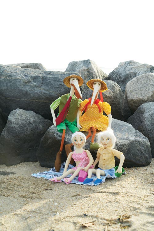 Gallerie Ii Moby Pelican Doll In Multi