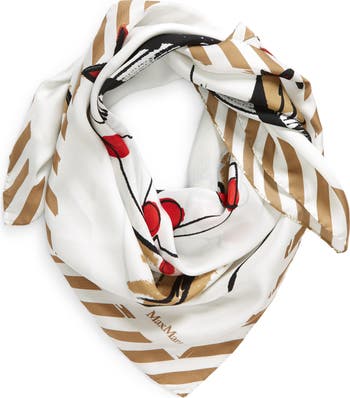 Max Mara Circus Collection Square Silk Scarf | Nordstrom