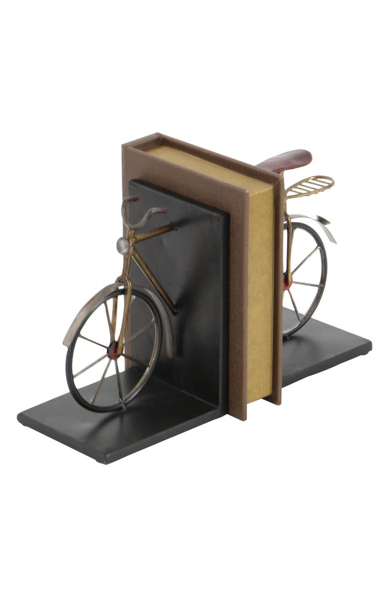 UMA Set of 2 Bike Bookends, Alternate, color, Metal
