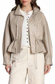 Faux-Ever Leather™ Cropped Anorak