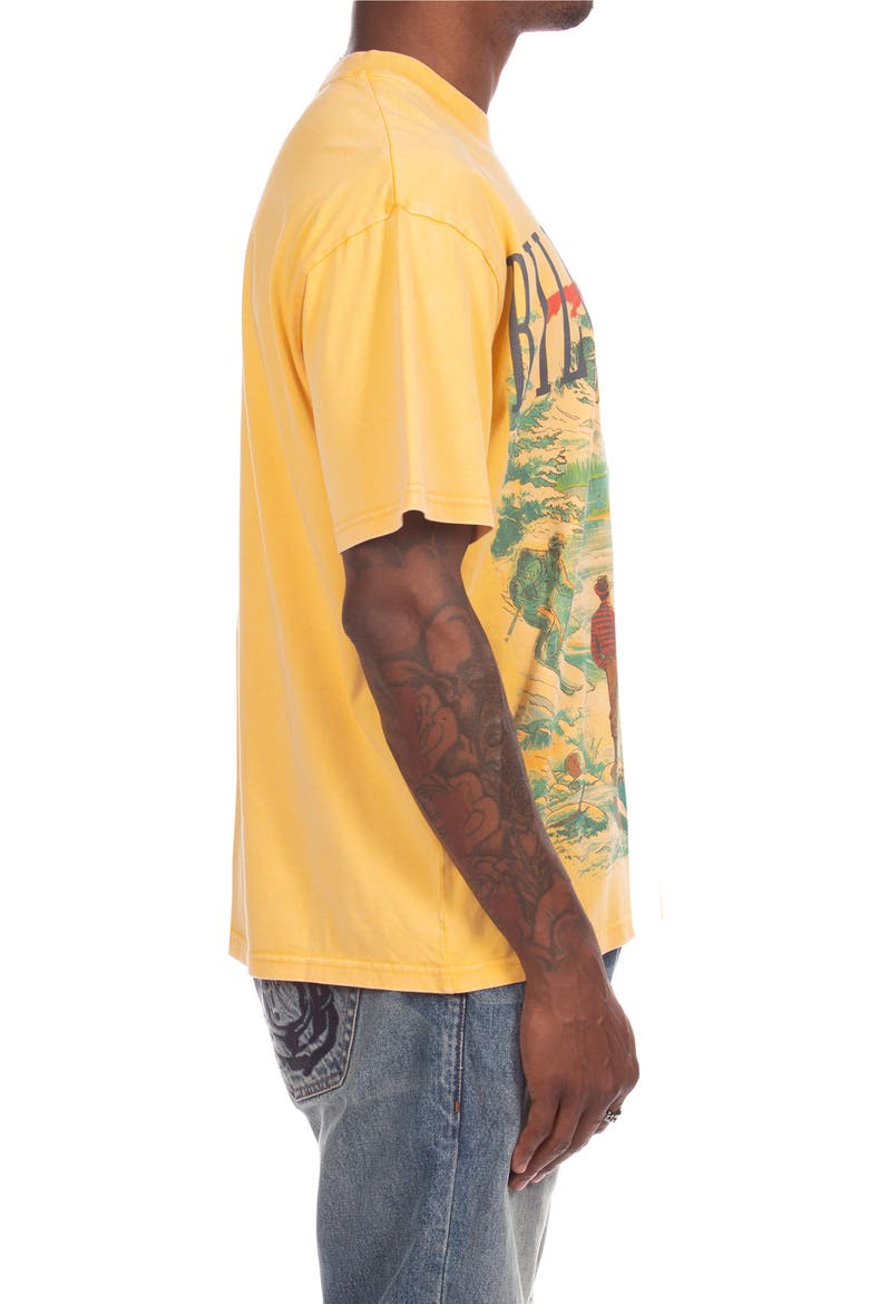 Great Outdoors Graphic T-Shirt, Alternate, color, PALE MARIGOLD